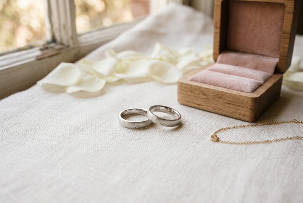 Bijou couple cadeau renouveler ses voeux