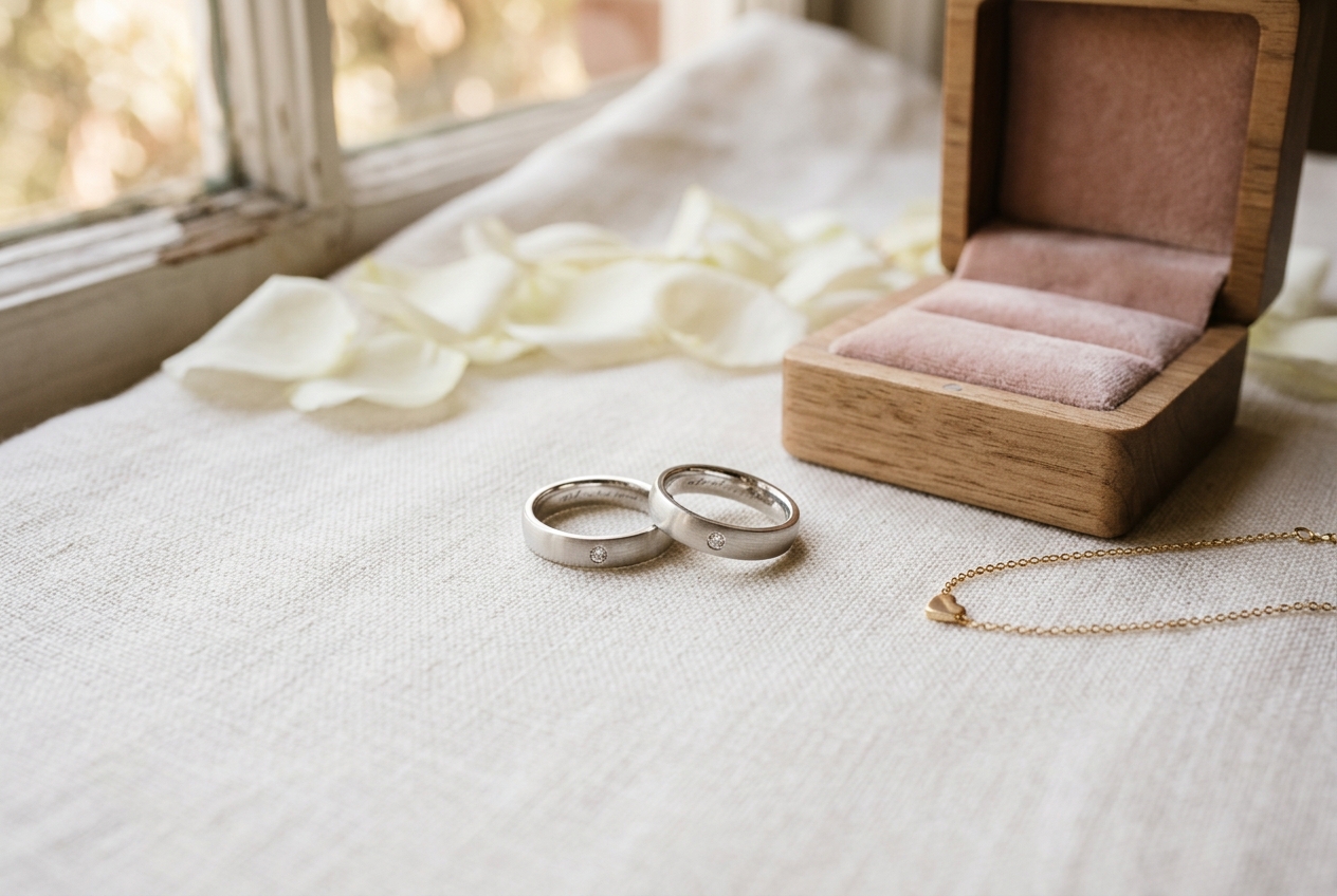 Bijou couple cadeau renouveler ses voeux