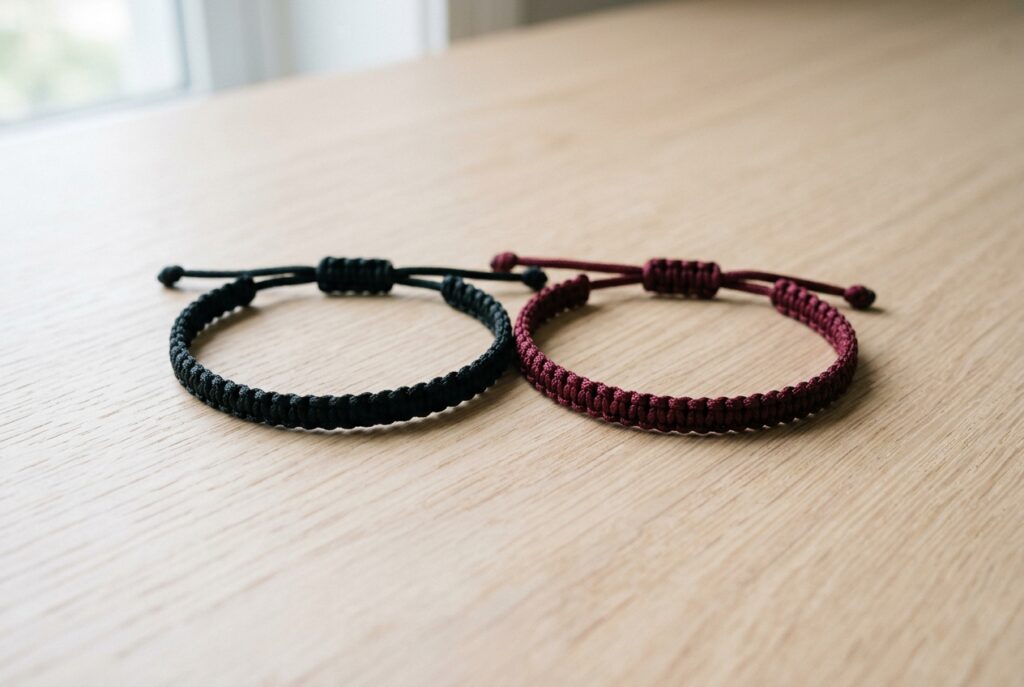Bracelet couple cordon